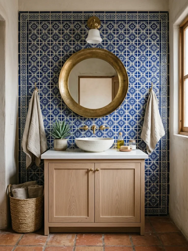 Blue White Tiles