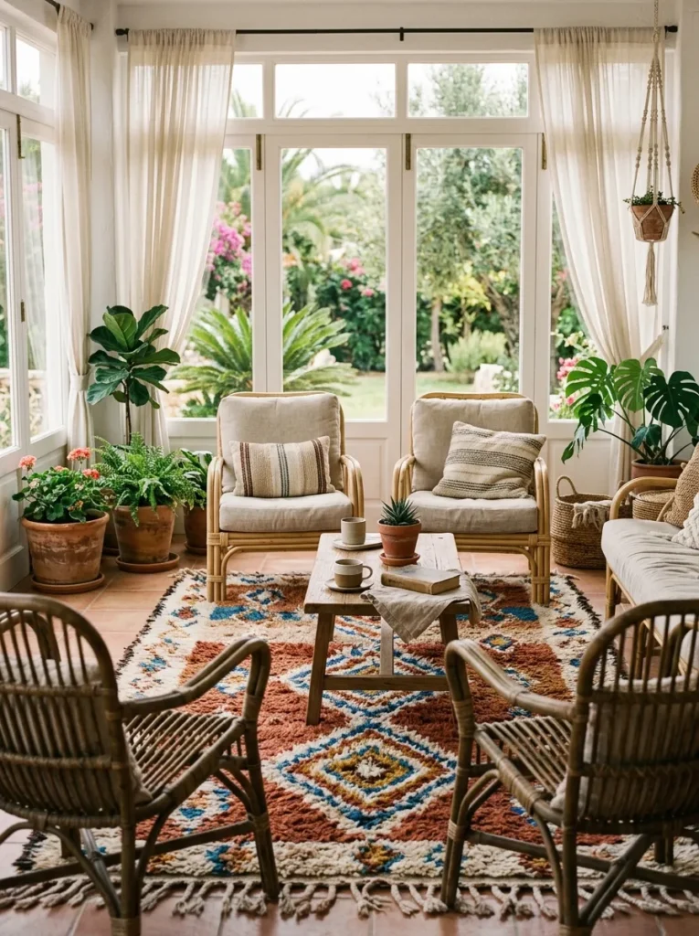 Boho Mexican Rug