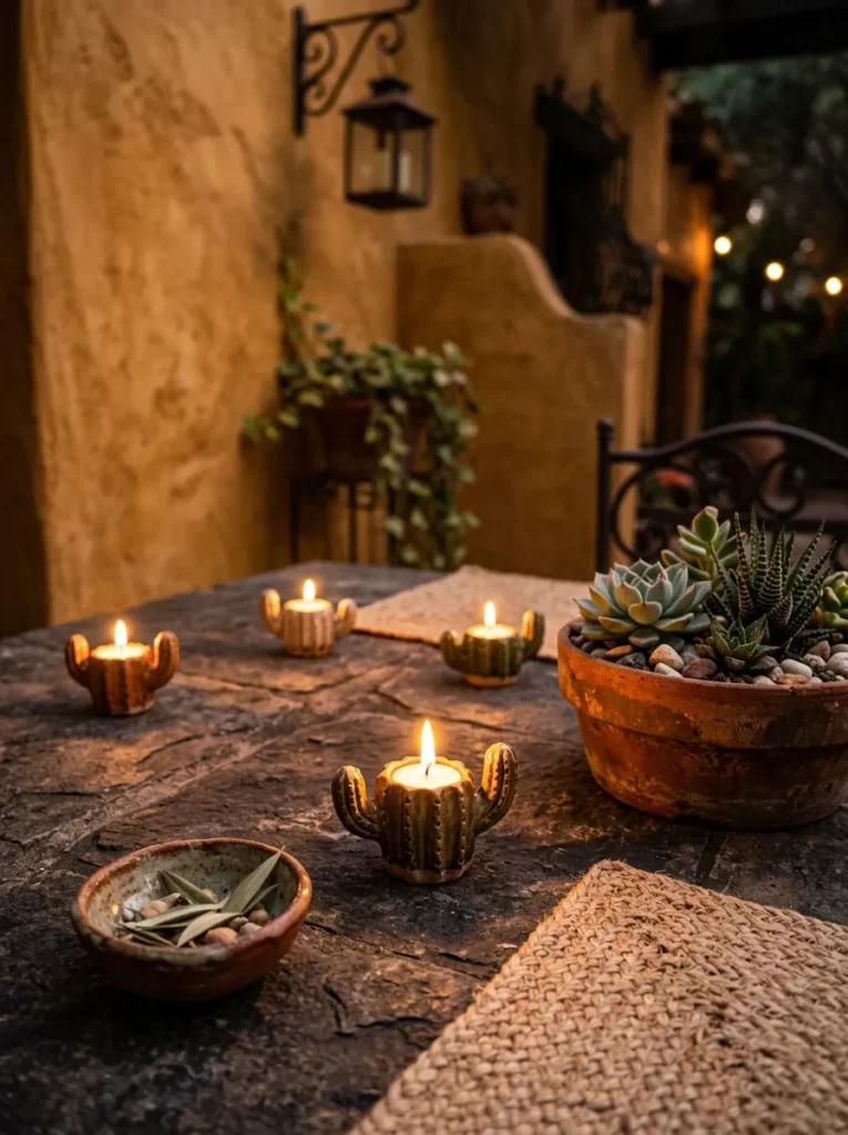 Cactus Tea Lights