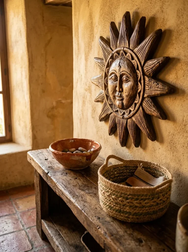 Carved Wooden Decor