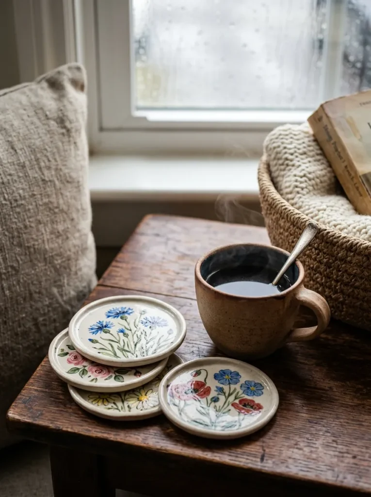 Ceramic Coaster Set