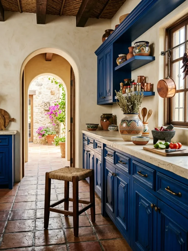 Cobalt Blue Cabinetry