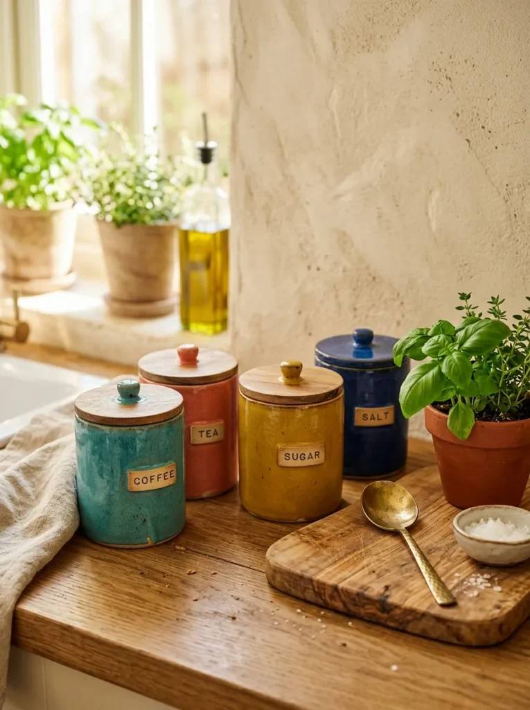 Colorful Canister Set