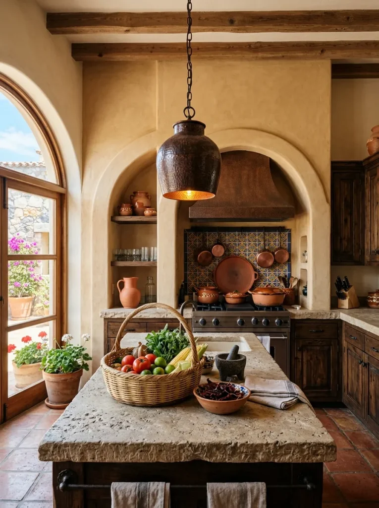 Copper Hanging Lantern