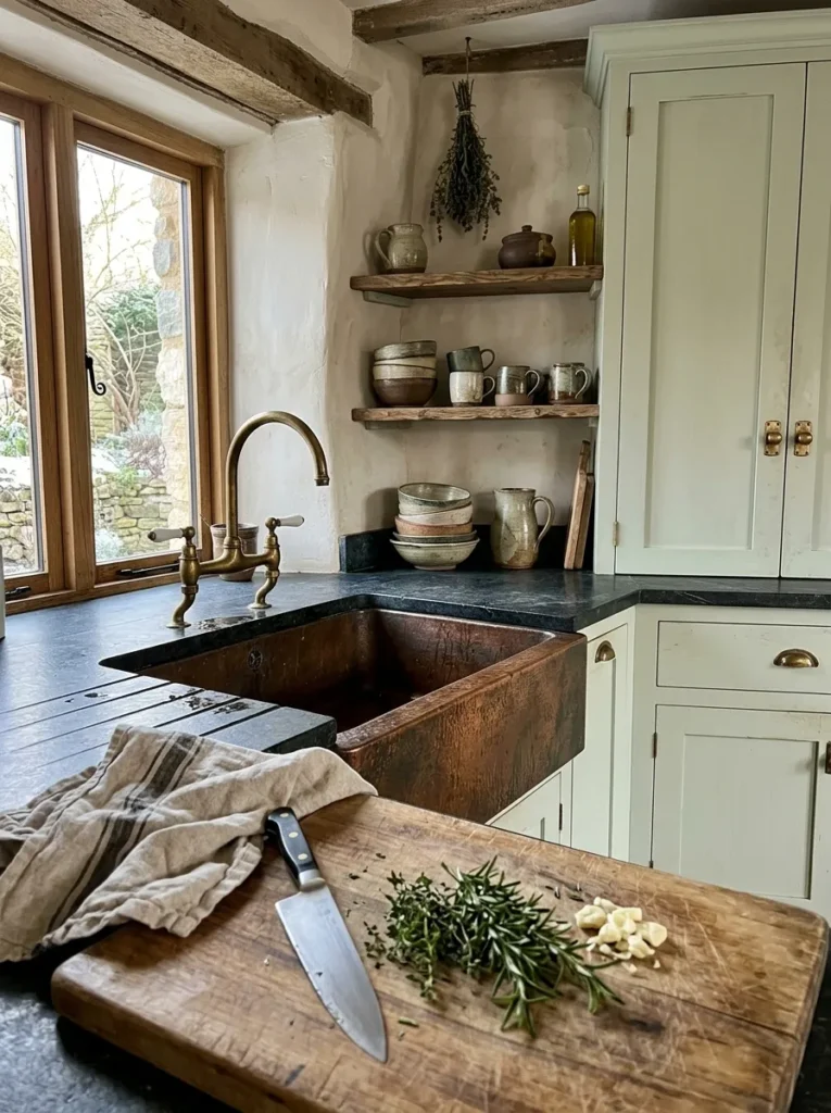 Copper Kitchen Sink