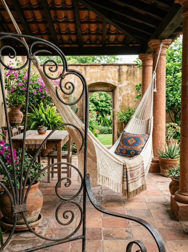 Covered Patio Hammock