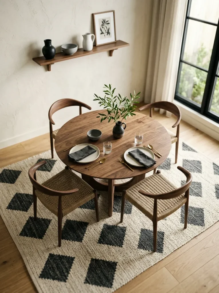 Diamond Pattern Rug