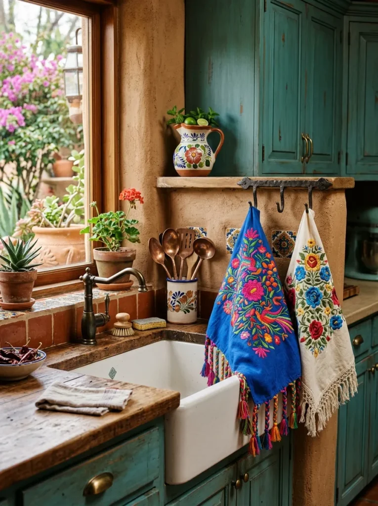 Embroidered Dish Towels