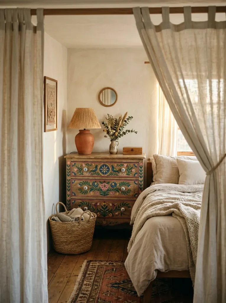 Folk Art Dresser