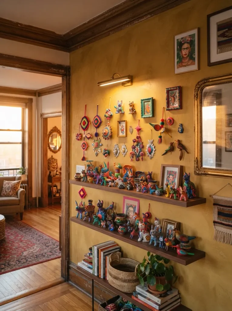 Folk Art Shelf