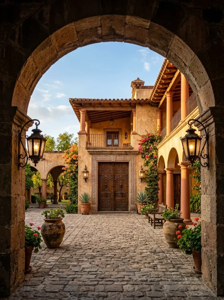 Hacienda Lantern Sconces