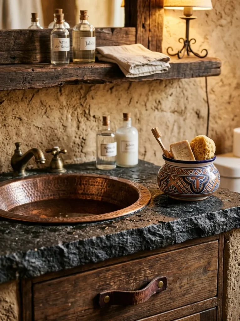 Hammered Copper Basin