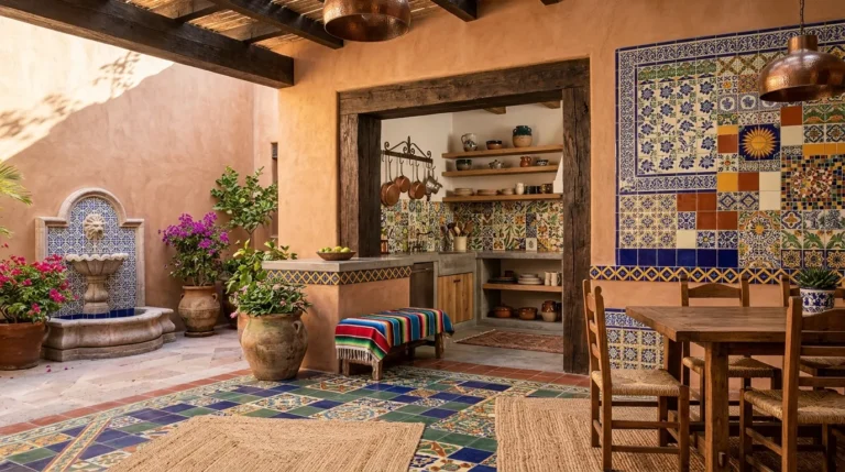 Hand Painted Mexican Tiles