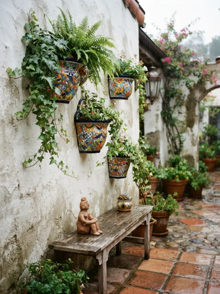 Hand-Painted Wall Planters