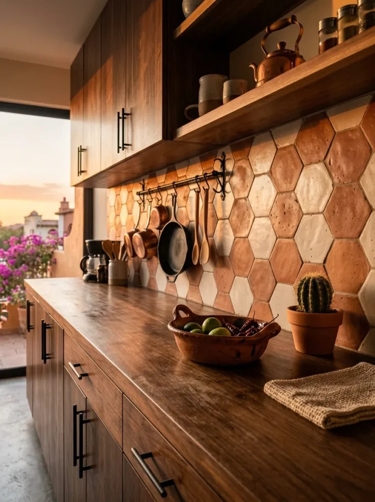  Hexagon Shaped Tile