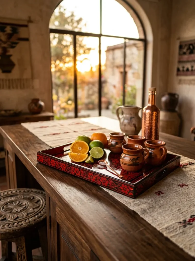 Lacquerware Wooden Tray