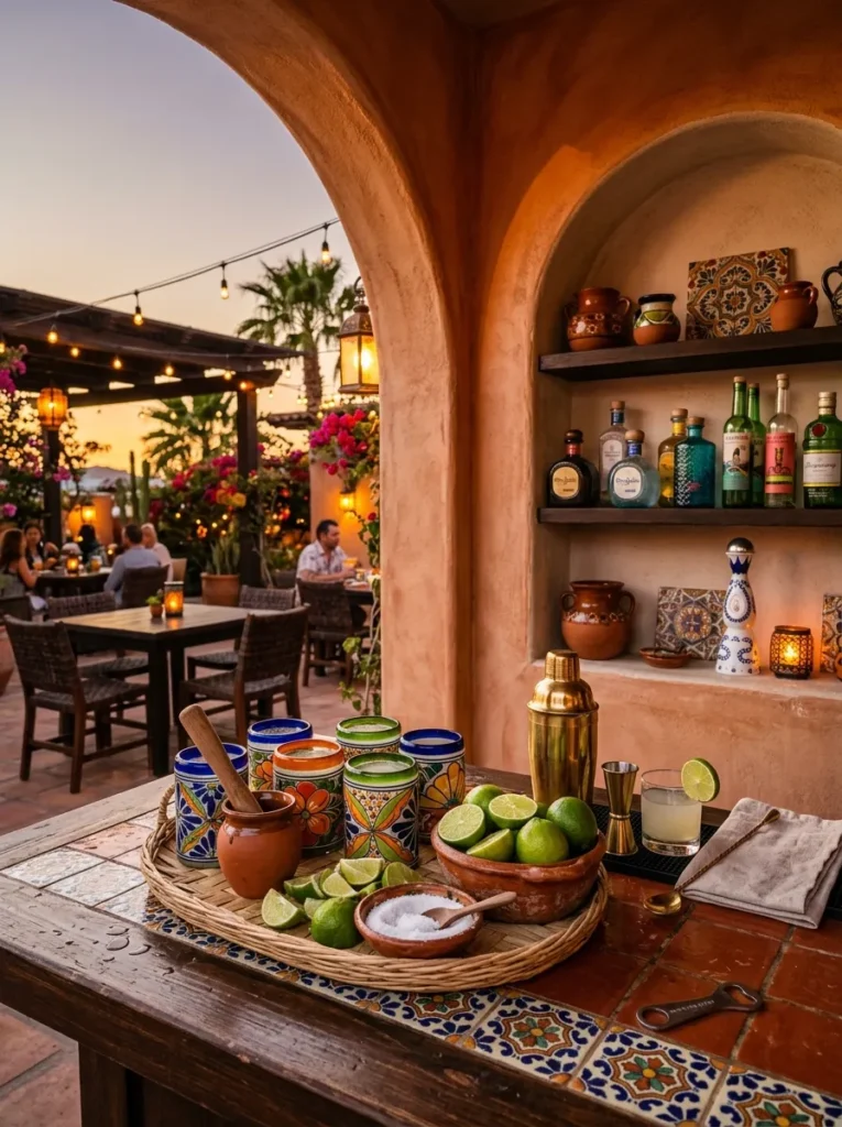 Margarita Bar Setup
