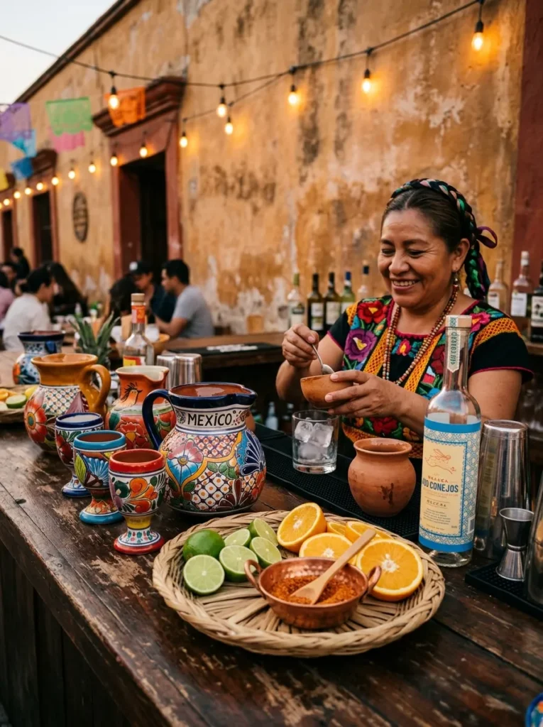Mexican Ceramic Barware