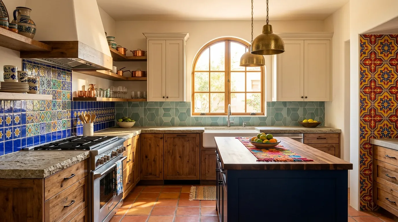 Mexican Kitchen Backsplash