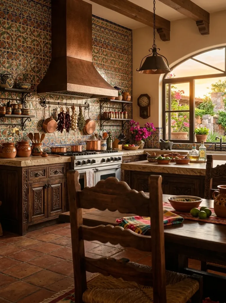 Mexican Tile Backsplash