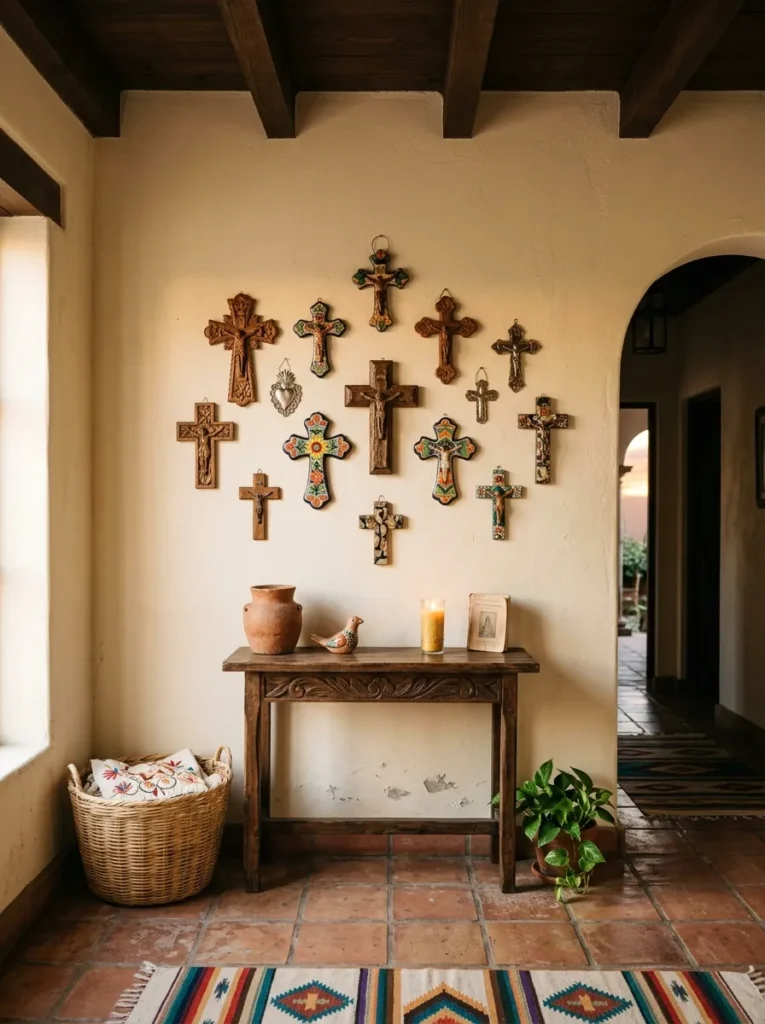 Mexican Wall Crosses