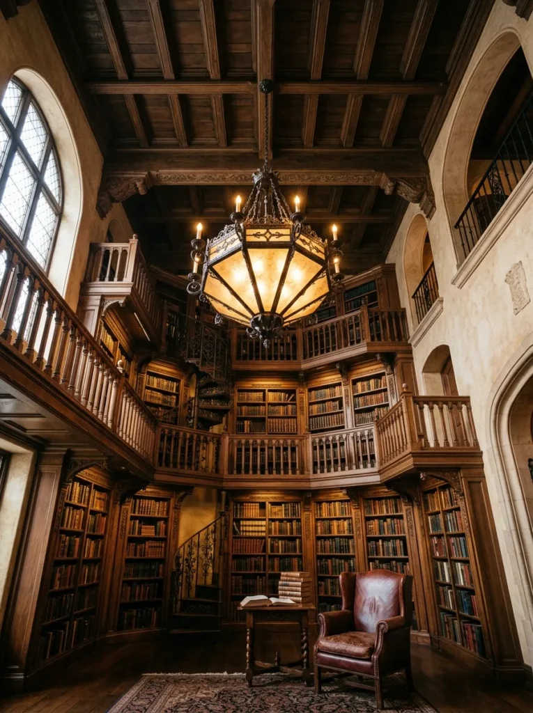 Mica Spanish Chandelier
