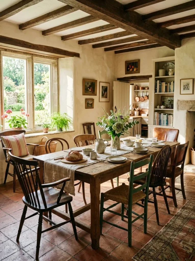 Mismatched Dining Chairs