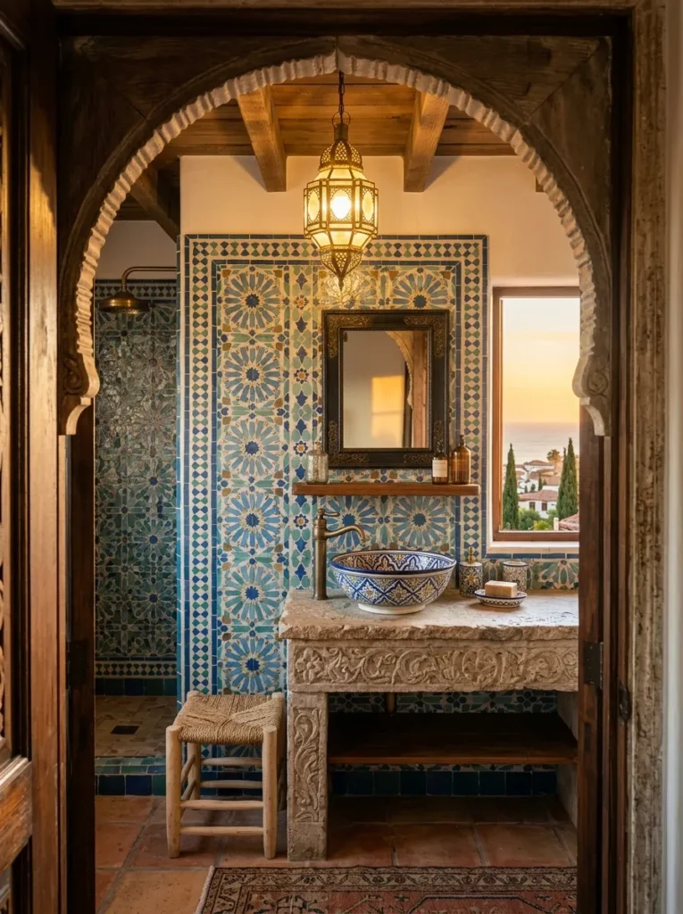 Moorish Pattern Basin