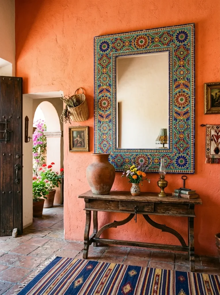 Mosaic Mirror Border