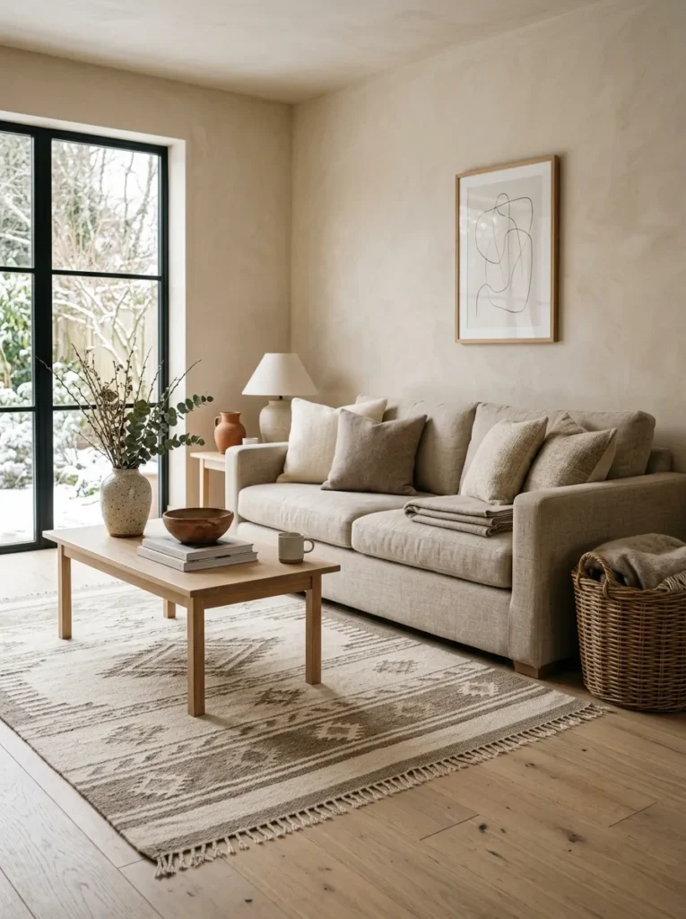 Neutral Mexican Rug