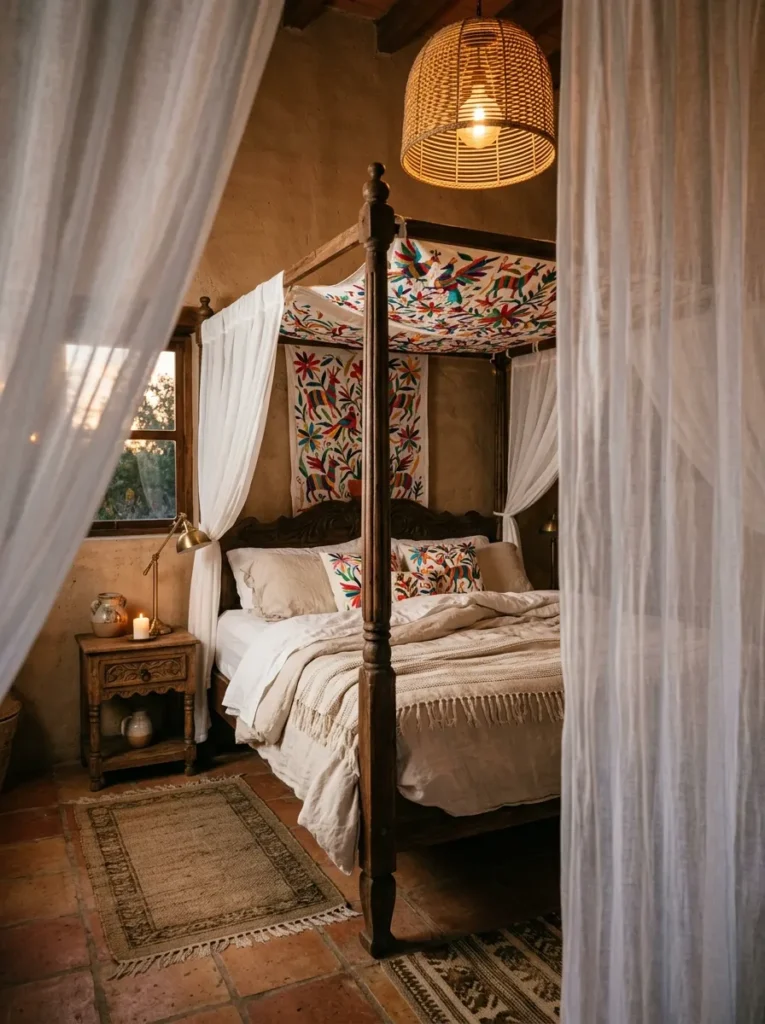 Otomi Canopy Bed