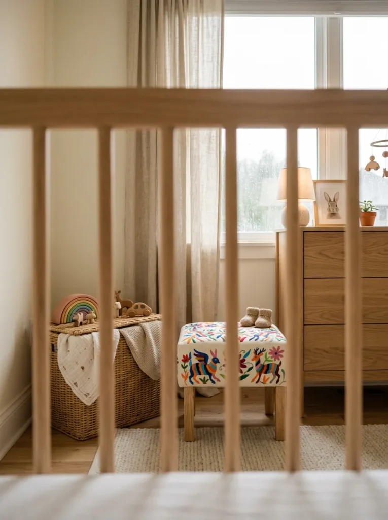 Otomi Nursery Stool