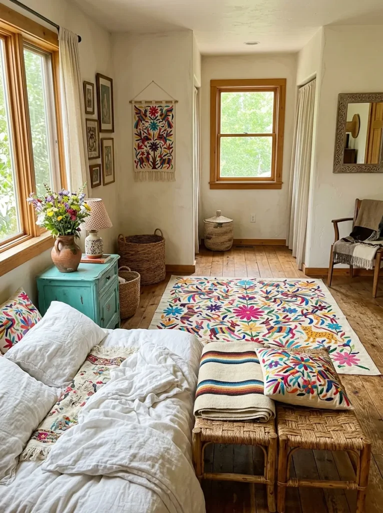 Otomi Pattern Rug