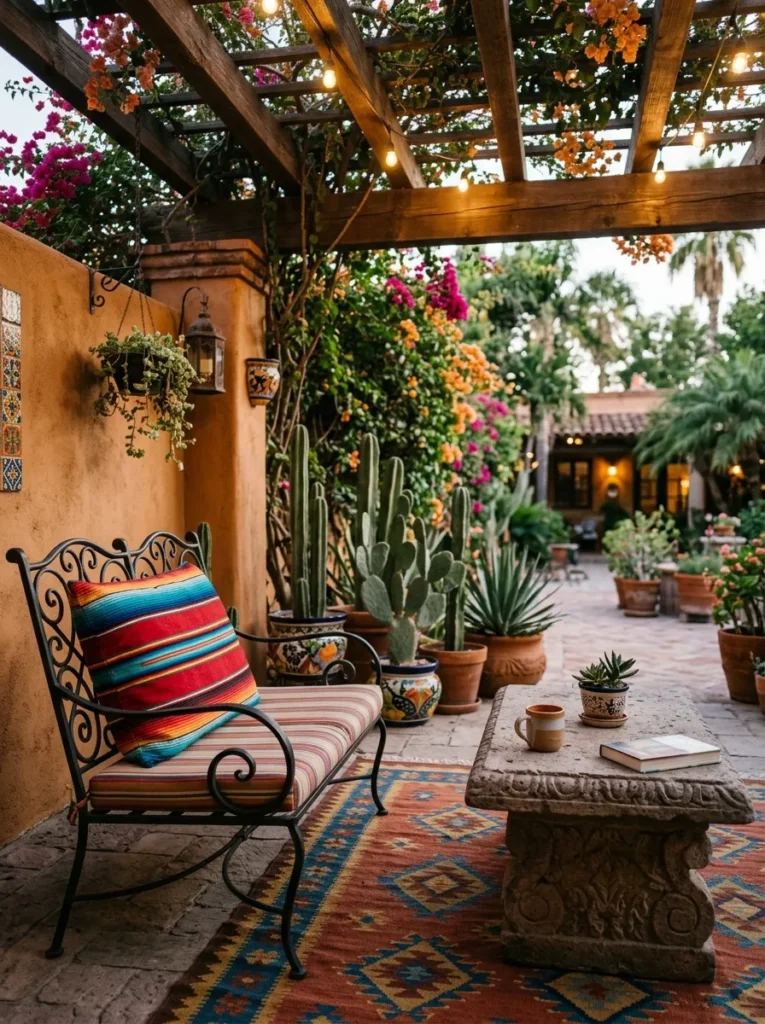 Outdoor Serape Pillow