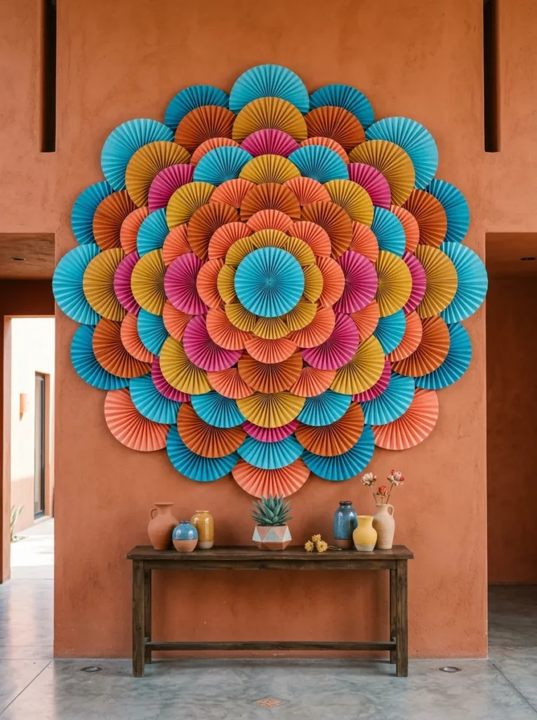 Paper Fan Decor