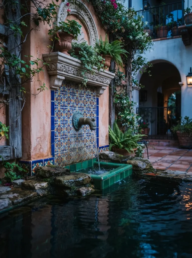 Patio Fountain Tiles