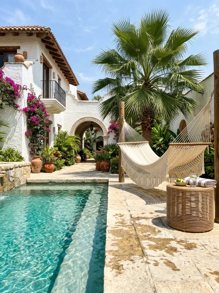 Poolside Hammock Lounge