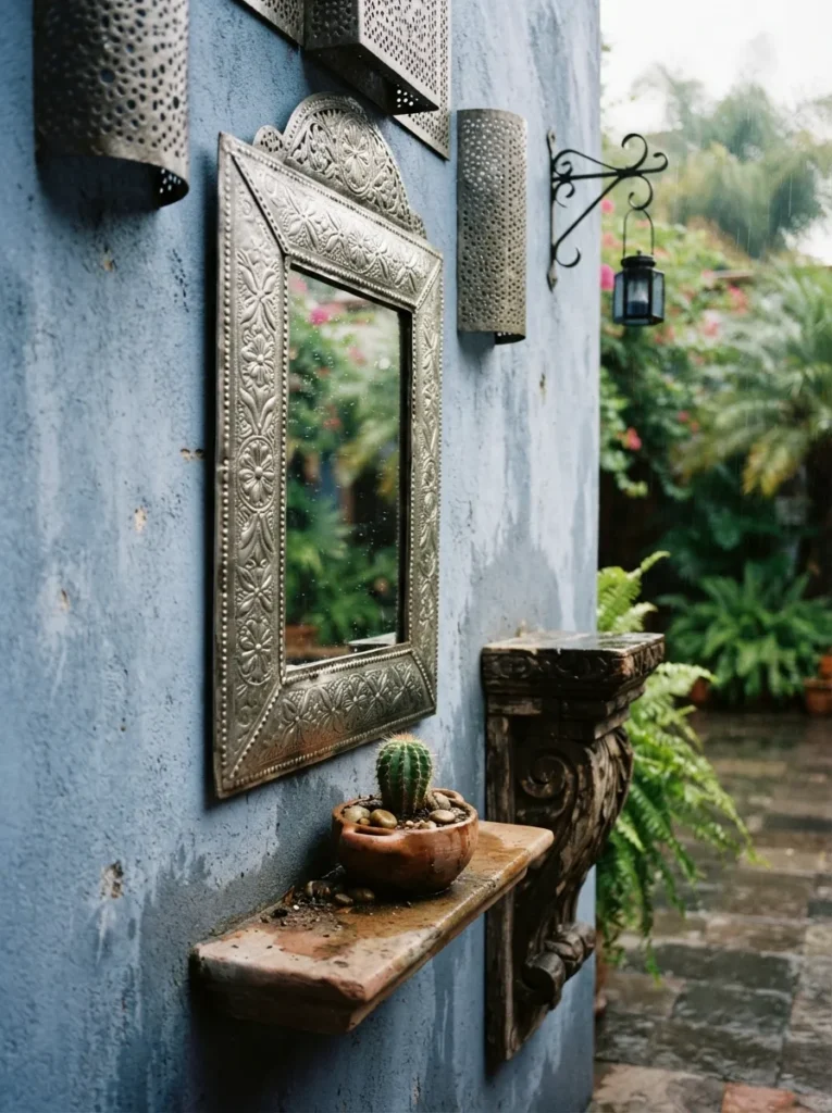 Punched Tin Mirrors