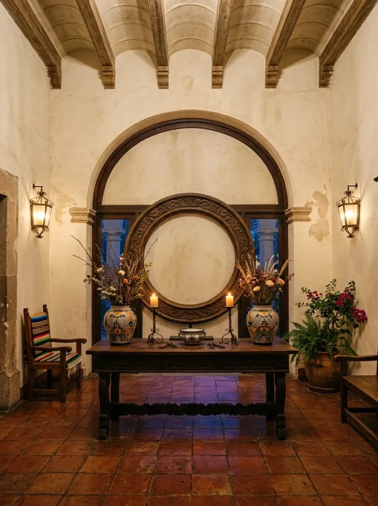 Round Hacienda Mirror