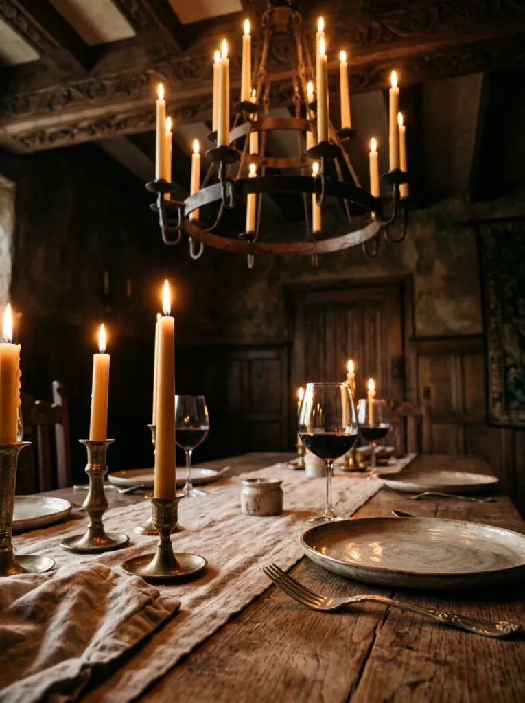 Rustic Candle Candelabra