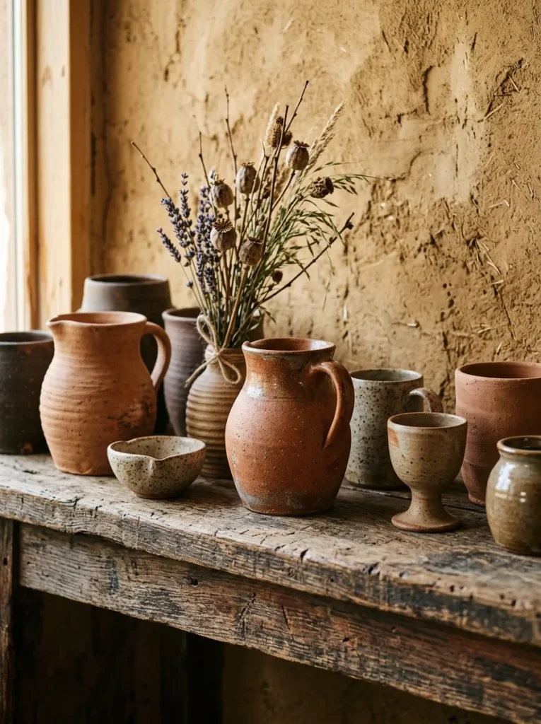Rustic Clay Pottery
