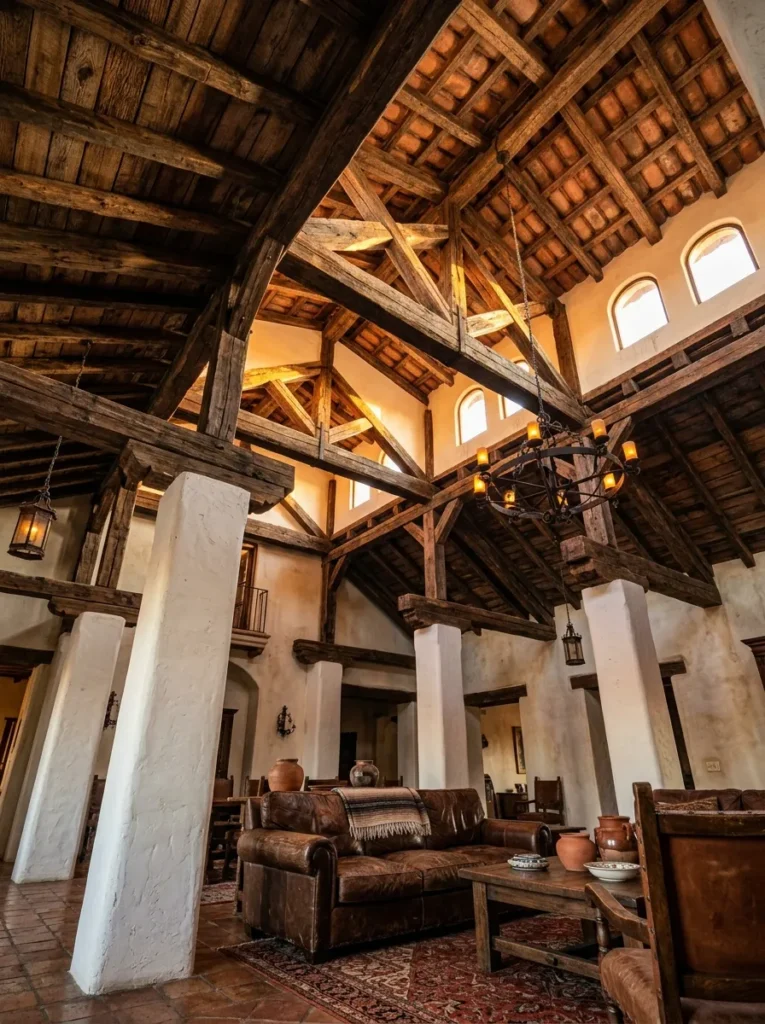  Rustic Wooden Ceiling