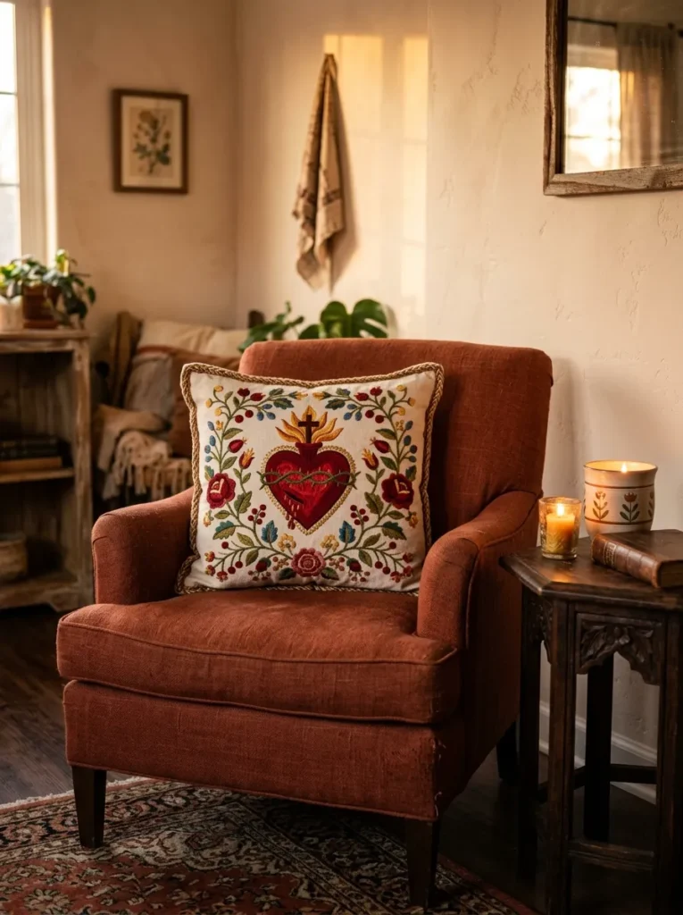 Sacred Heart Pillow