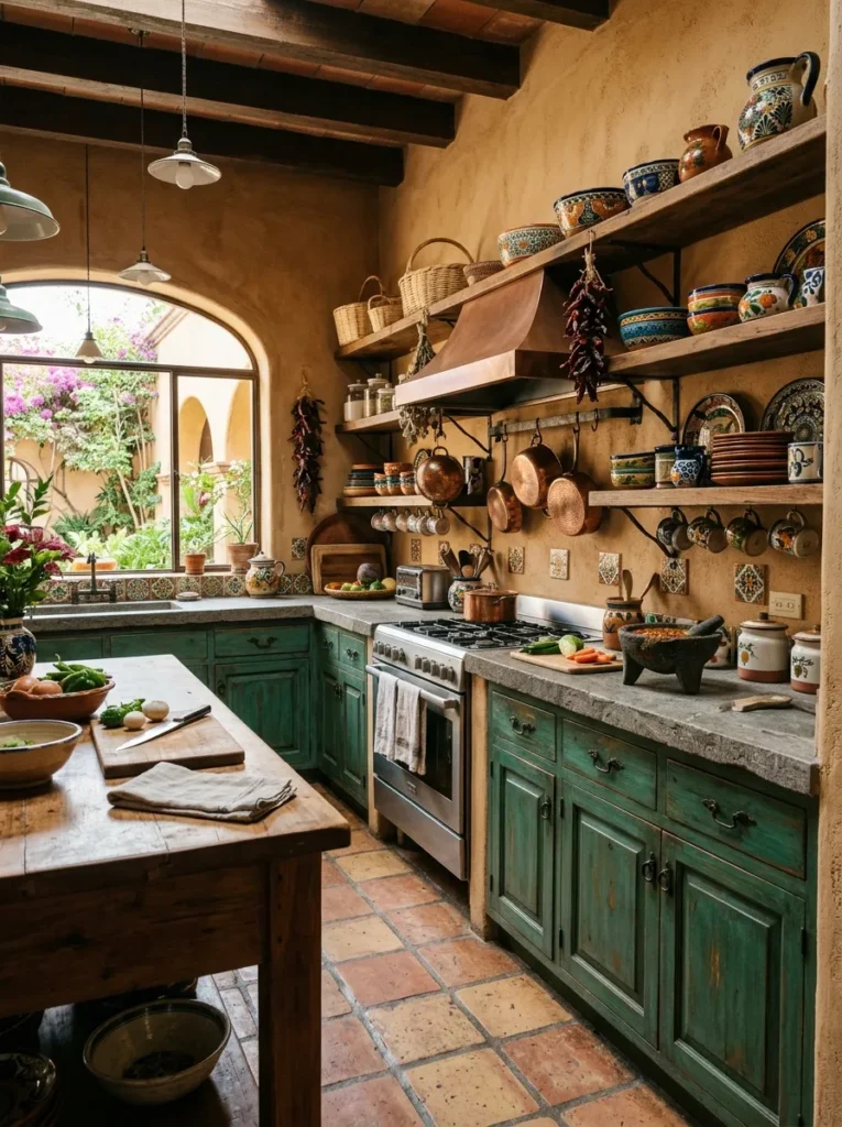 Saltillo Kitchen Floor
