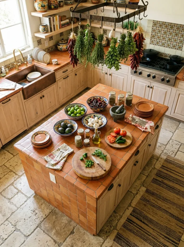 Saltillo Kitchen Island