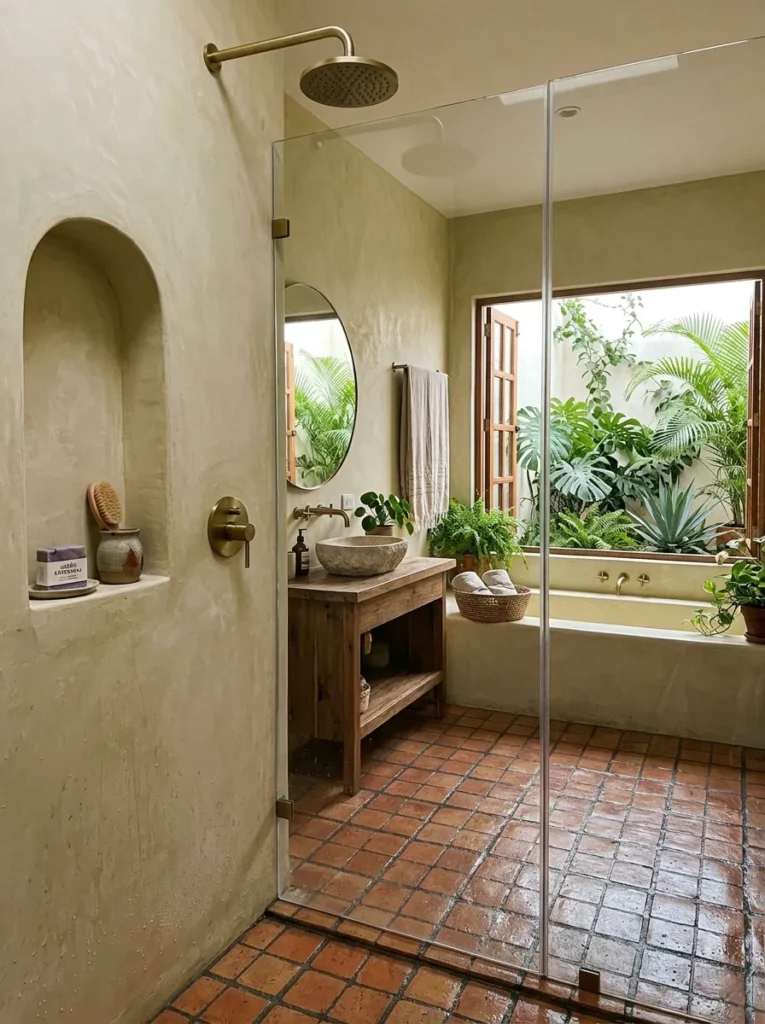 Saltillo Shower Floor