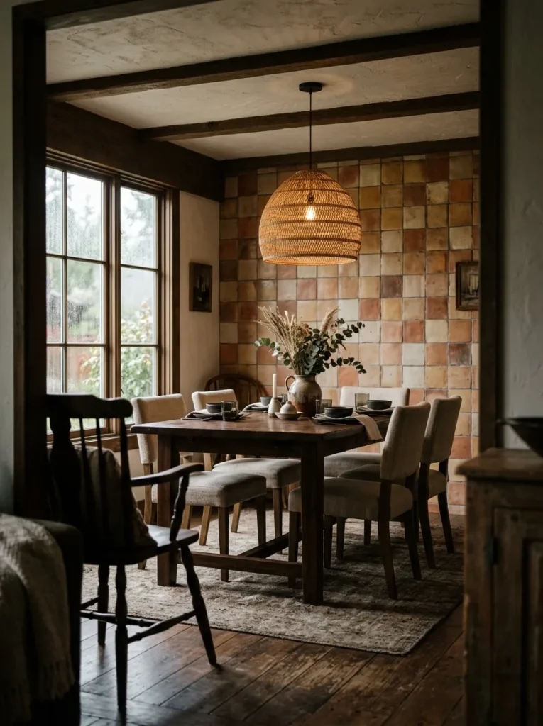 Saltillo Tile Accent Wall