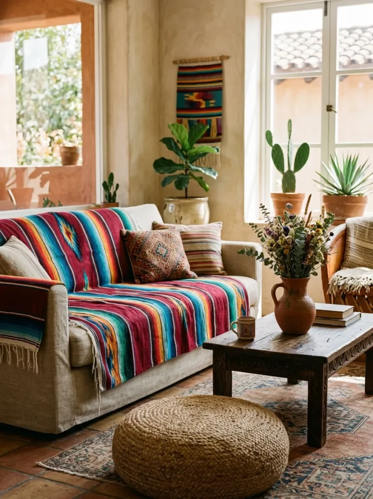 Serape Sofa Drape