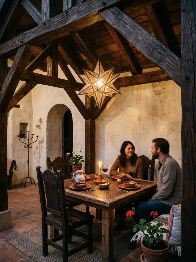 Star-Shaped Tin Light