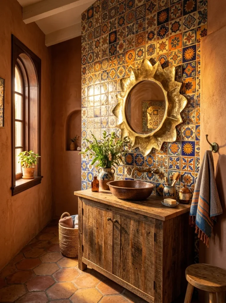 Sunburst Mexican Tiles